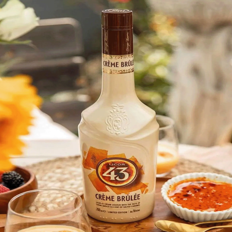 Licor 43 Diego Zamora Crème Brûlée 700ml - Image 2
