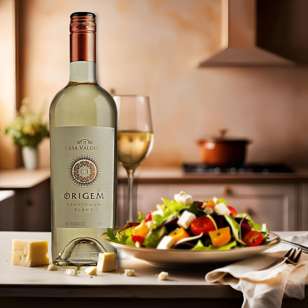 Vinho Branco Origem Sauvignon Blanc Casa Valduga 750ml - Image 5