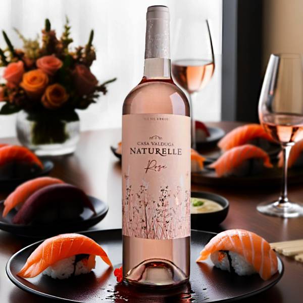 Vinho Naturelle Rose Suave Casa Valduga 750ml - Image 3