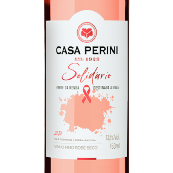 Vinho Rosé Solidário Casa Perini 750ml - Image 2