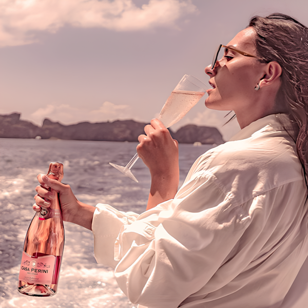 Espumante Brut Rose Casa Perini 750ml - Image 5