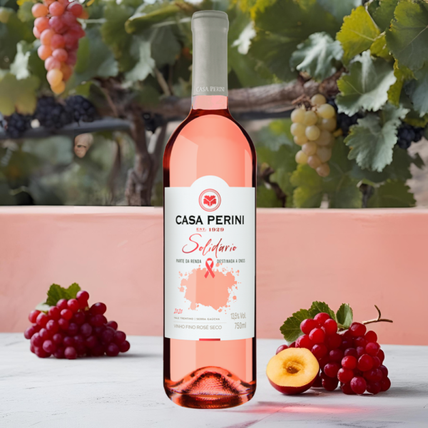 Vinho Rosé Solidário Casa Perini 750ml - Image 4