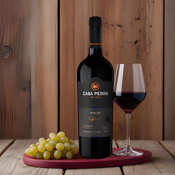 Vinho Merlot Casa Perini 750ml - Image 3