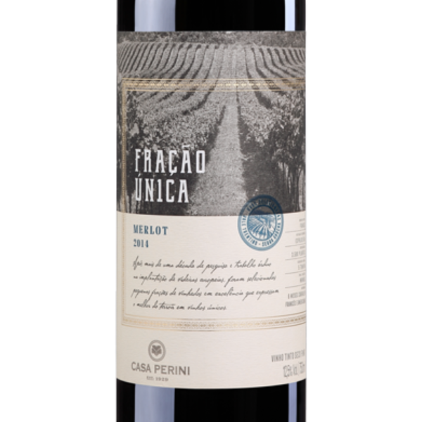 Vinho Fração Única Merlot Casa Perini 750ml - Image 2