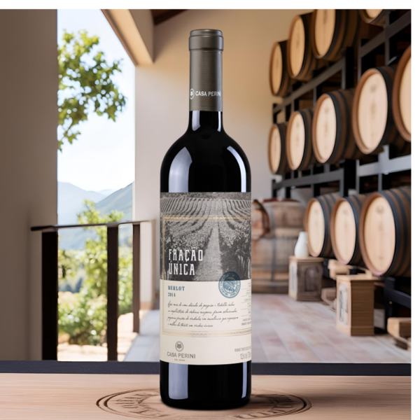 Vinho Fração Única Merlot Casa Perini 750ml - Image 3