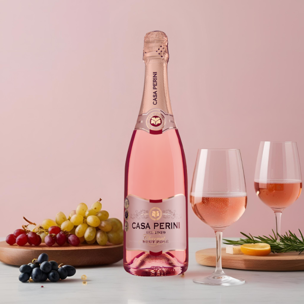 Espumante Brut Rose Casa Perini 750ml - Image 4